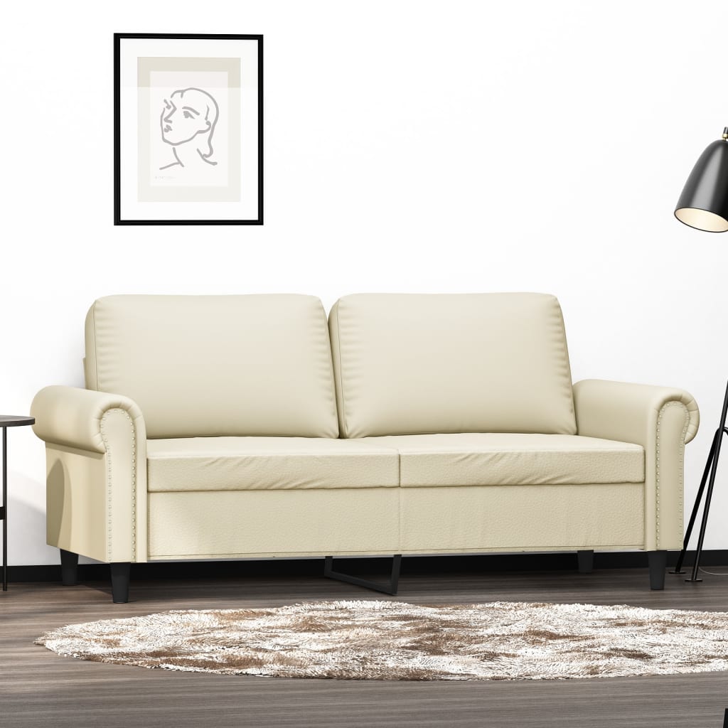 Sessel -Braun Kunstleder
