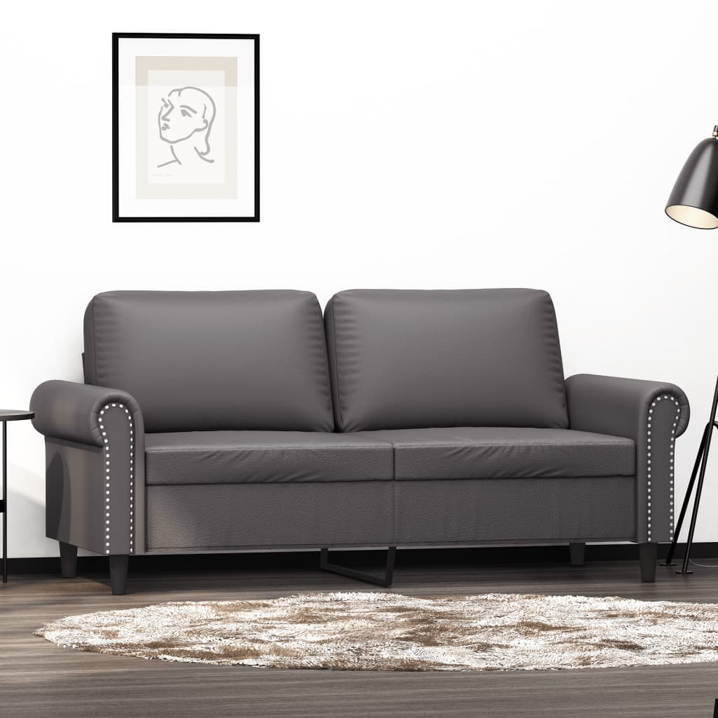 Sessel -Braun Kunstleder