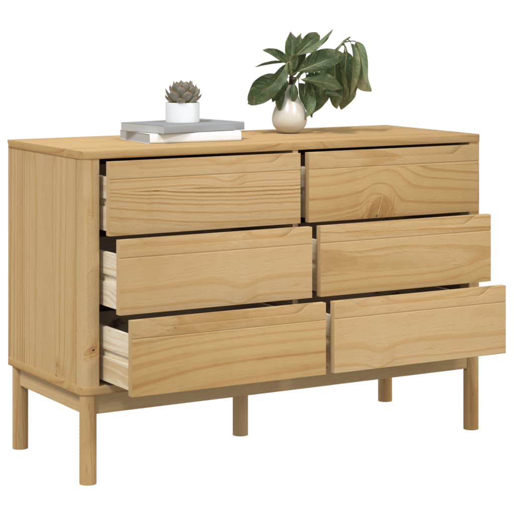 Kommode Floro Massivholz Kiefer