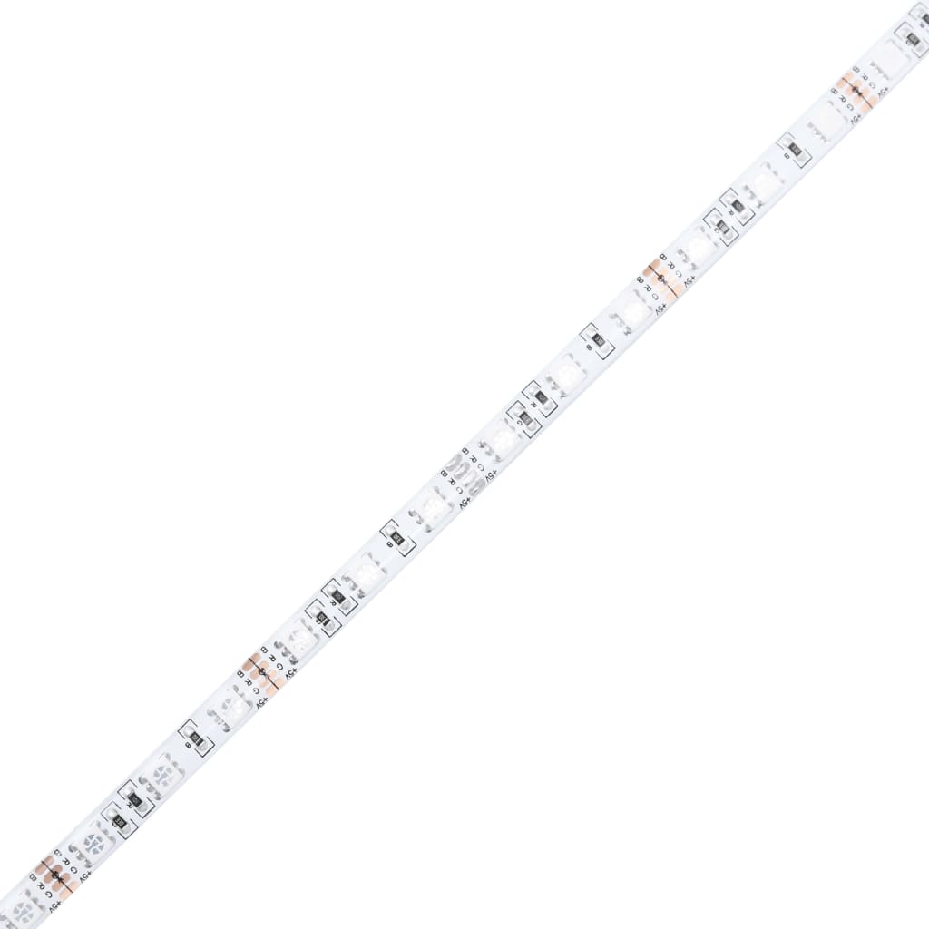 Bettgestell Mit Kopfteil Und Led-Leuchten Sonoma-Eiche 75X190Cm Sonoma Eiche