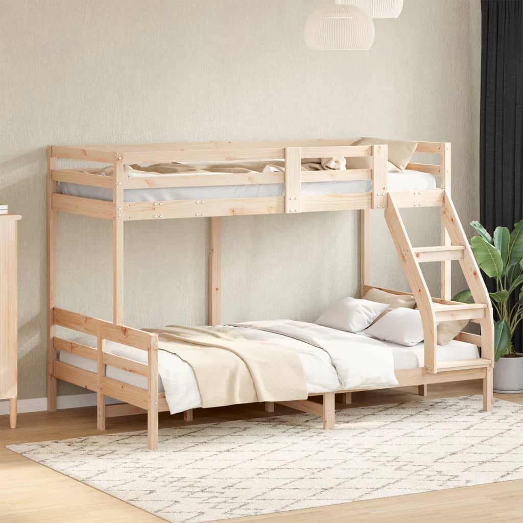 Etagenbett 90X200/120X200 Cm Massivholz Kiefer