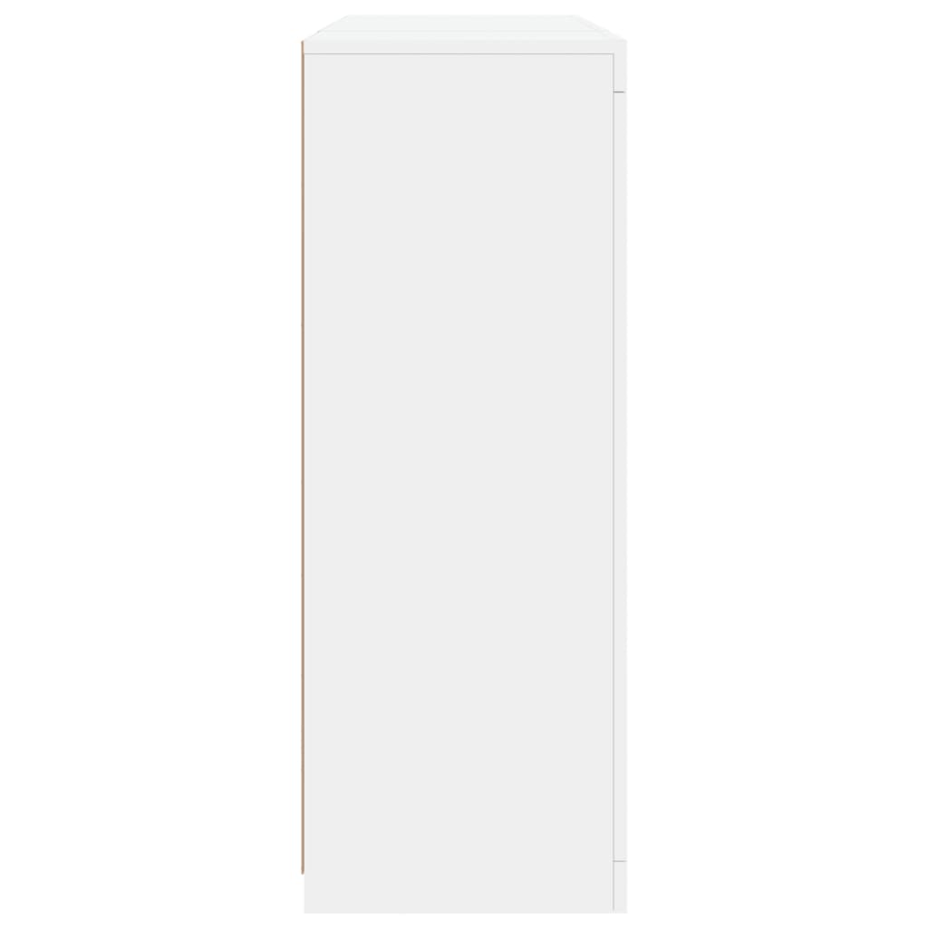 Sideboards Mit Led-Leuchten 3 Stk. Holzwerkstoff