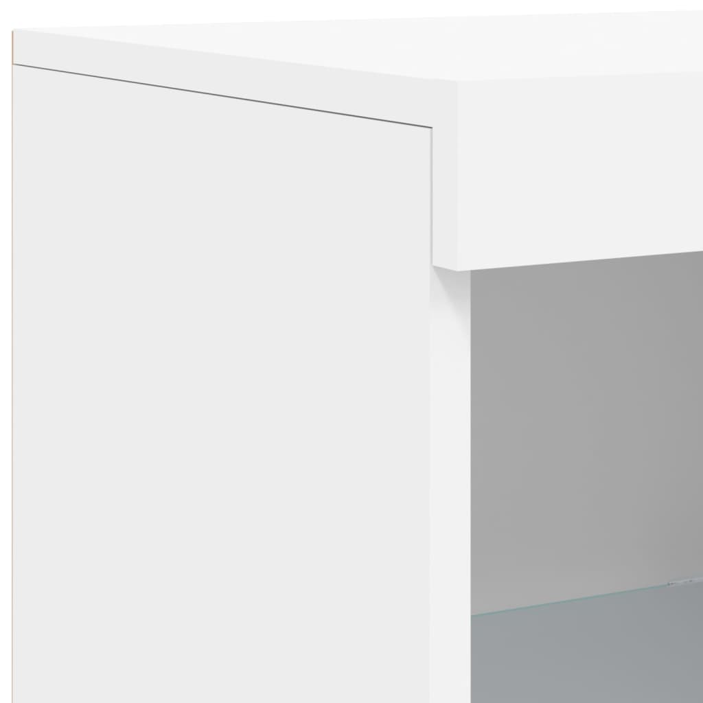 Sideboards Mit Led-Leuchten 3 Stk. Holzwerkstoff