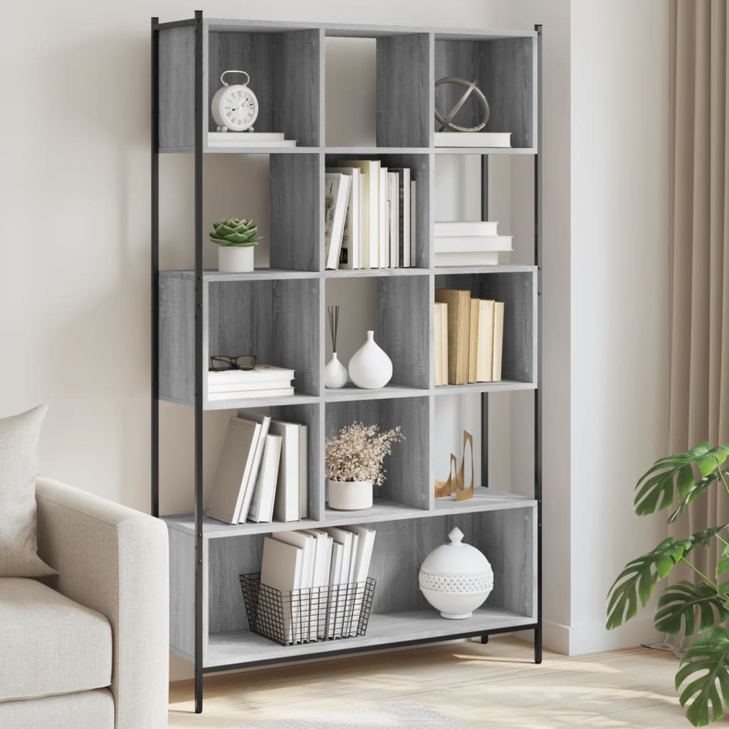 Bücherregal Sonoma-Eiche 102X28X172 Cm Holzwerkstoff