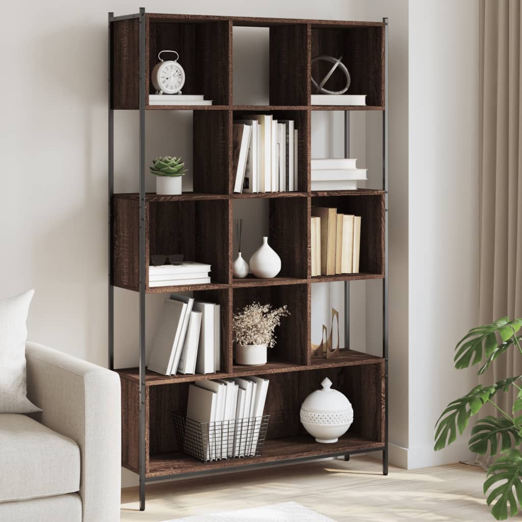 Bücherregal Sonoma-Eiche 102X28X172 Cm Holzwerkstoff