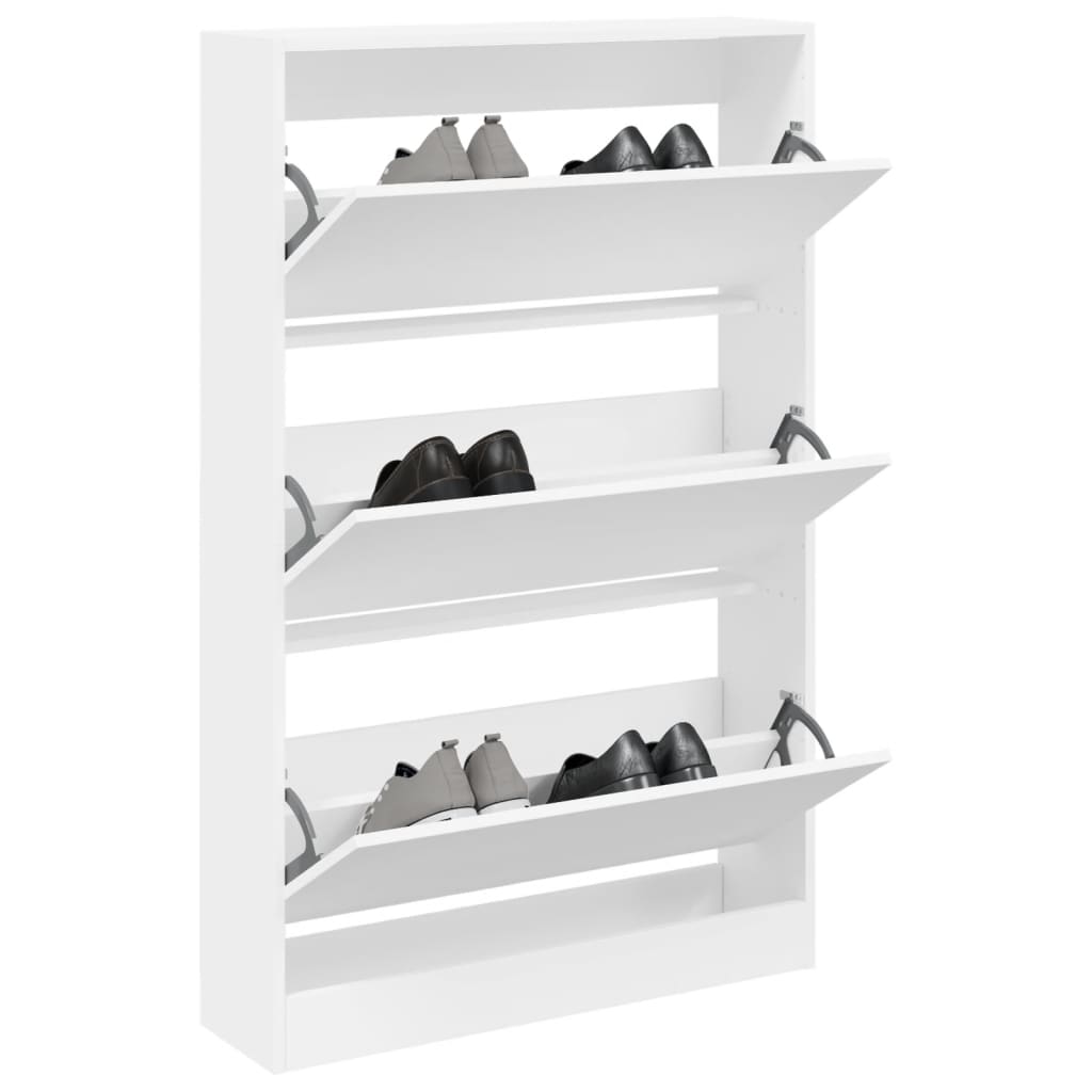 Schuhschrank Holzwerkstoff Weiß