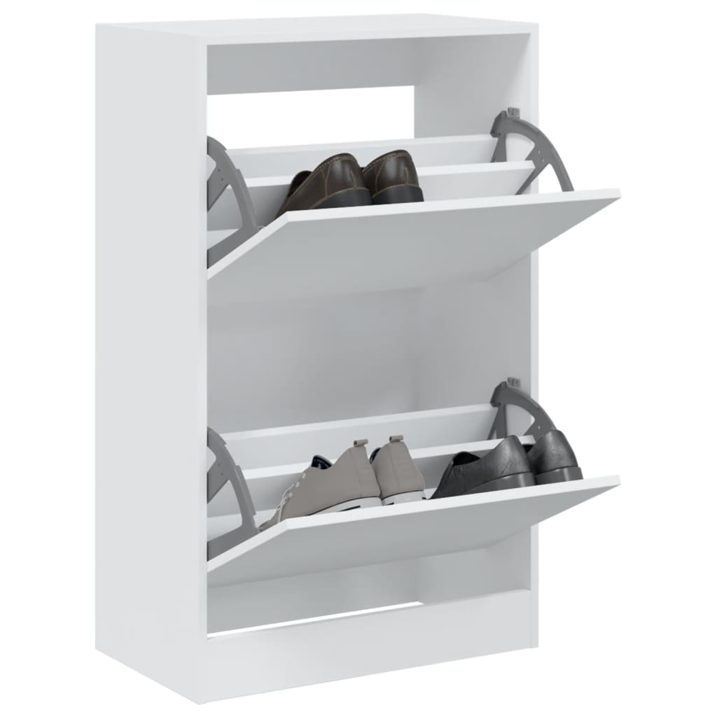 Schuhschrank Holzwerkstoff Weiß