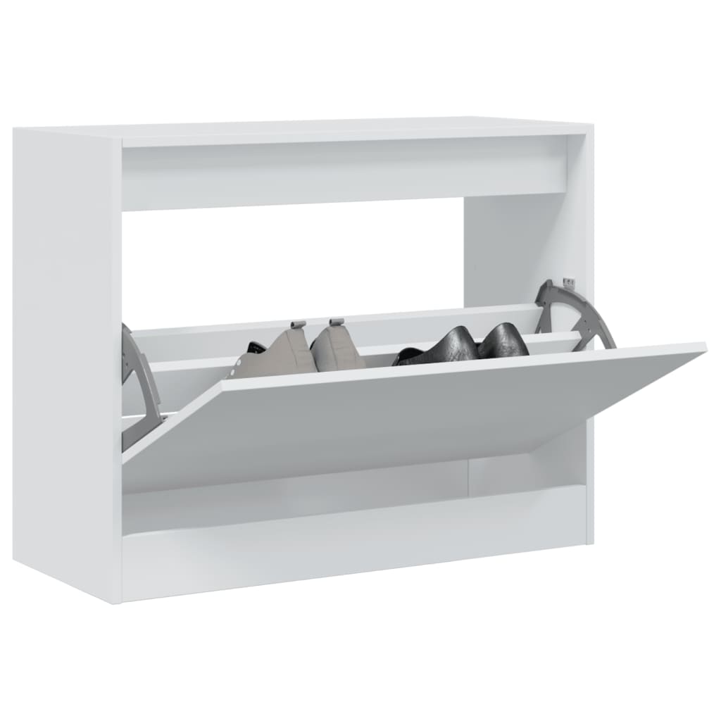 Schuhschrank Holzwerkstoff Weiß