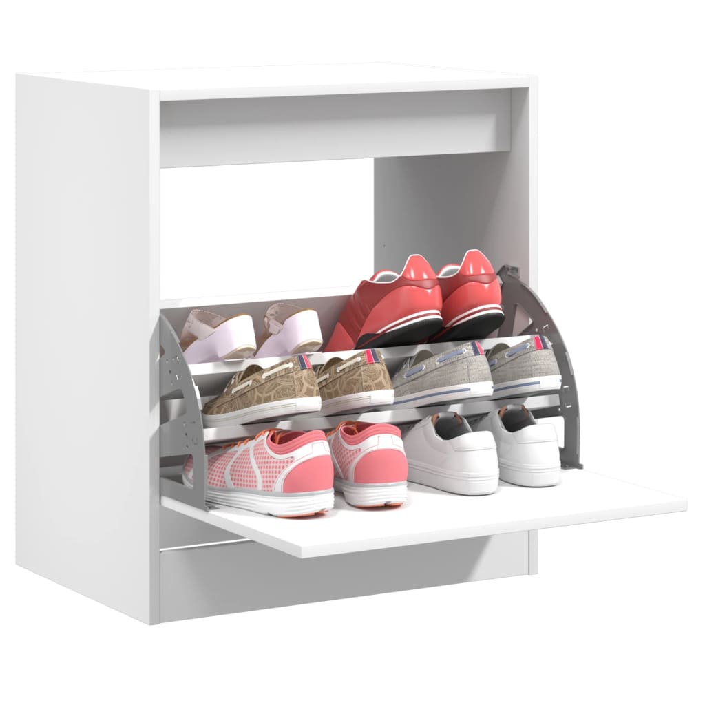 Schuhschrank Holzwerkstoff Weiß