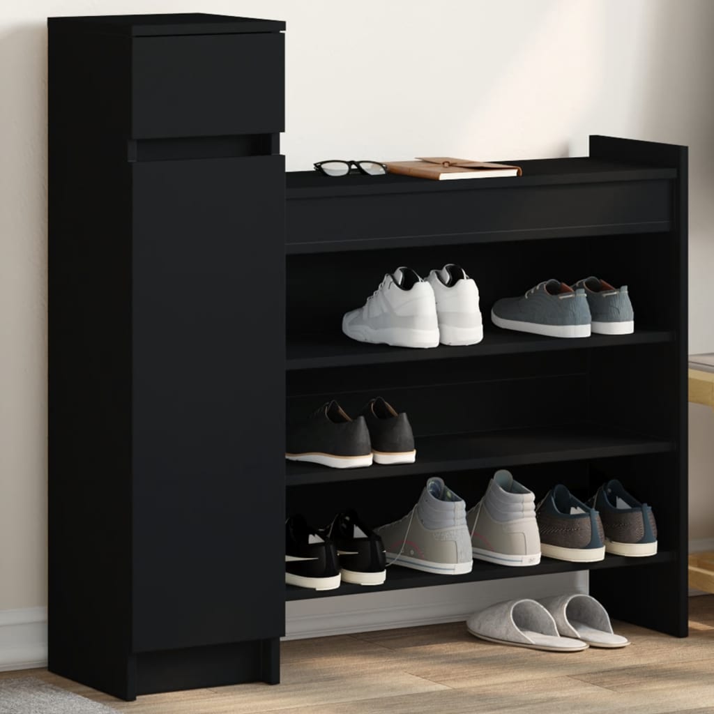 Schuhschrank Sonoma-Eiche 100,5X28X100 Cm Holzwerkstoff