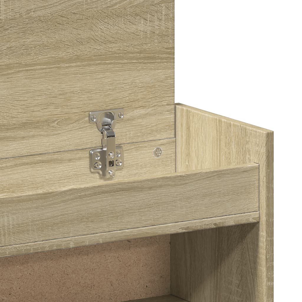 Schuhschrank Sonoma-Eiche 100,5X28X100 Cm Holzwerkstoff