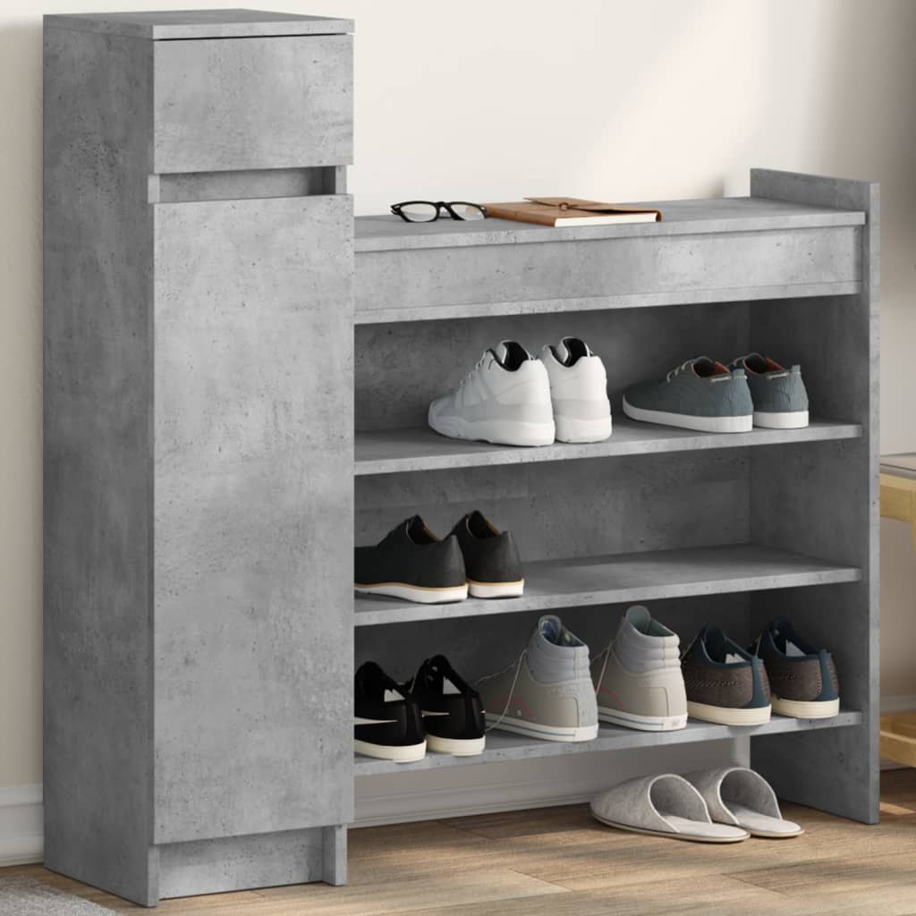 Schuhschrank Sonoma-Eiche 100,5X28X100 Cm Holzwerkstoff