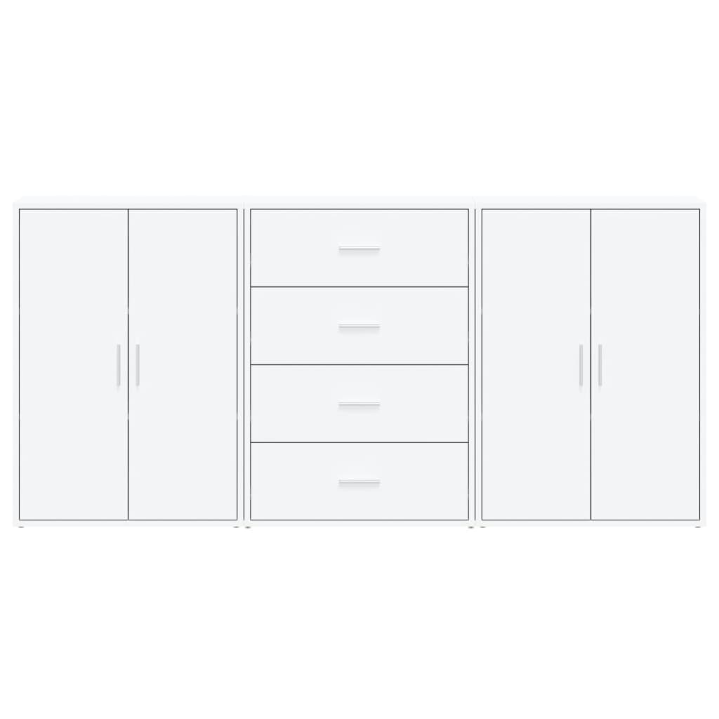Sideboards 3 Stk. 60X31X84 Cm Holzwerkstoff