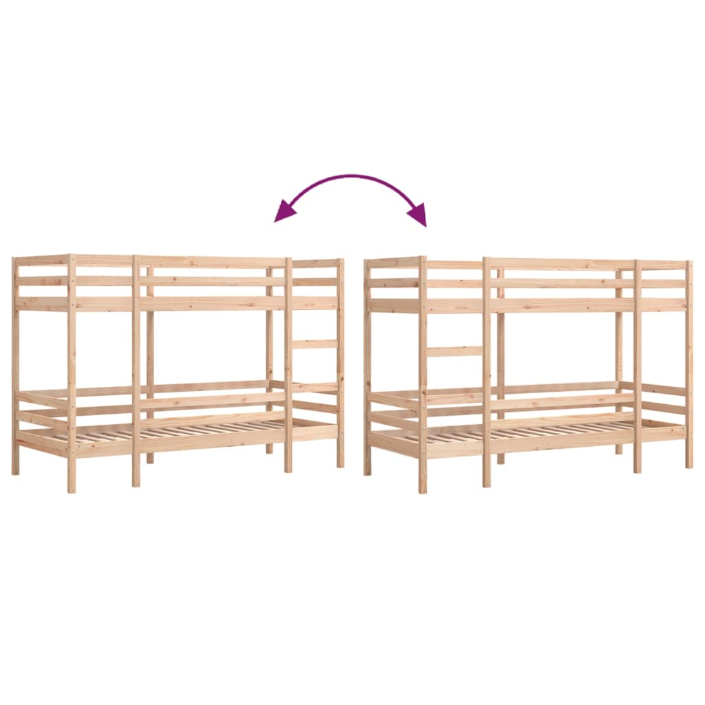 Etagenbett Massivholz Kiefer