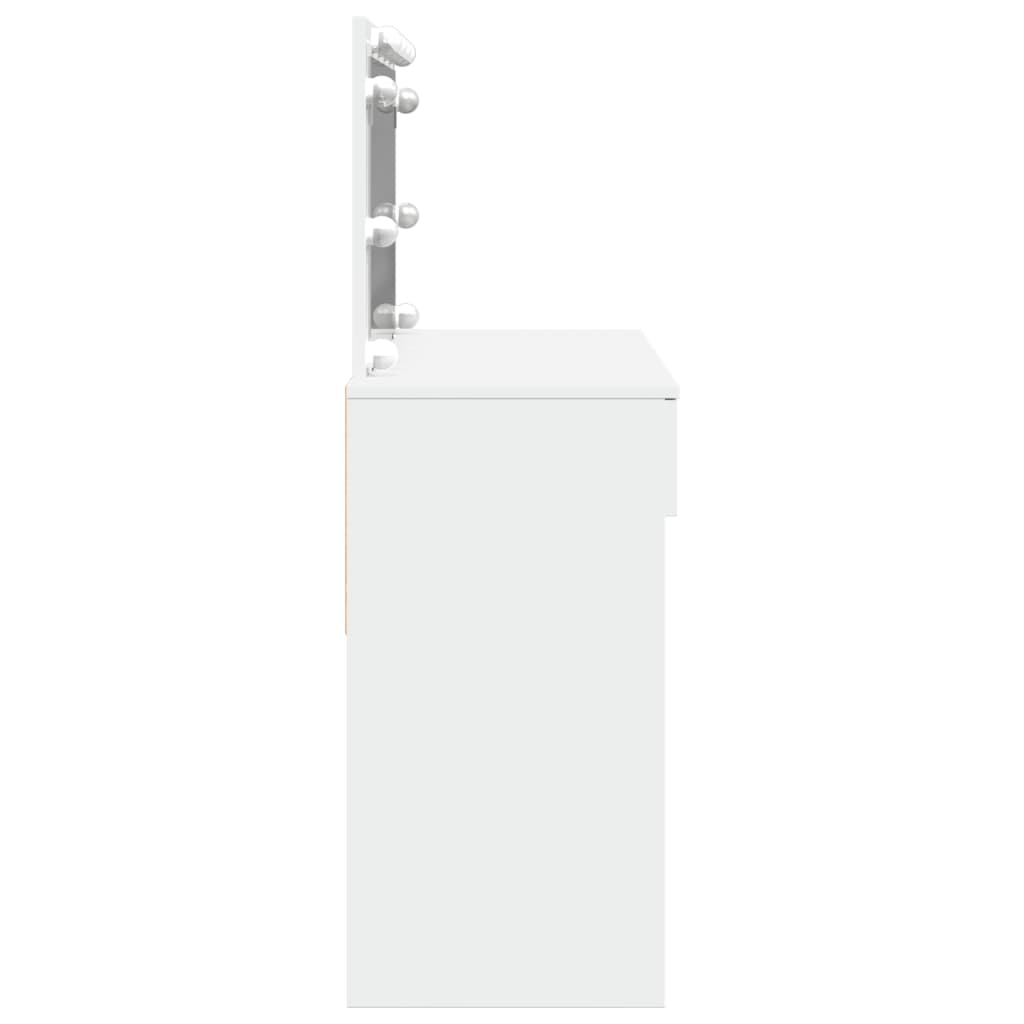 Schminktisch Mit Led-Beleuchtung 100X40X120 Cm