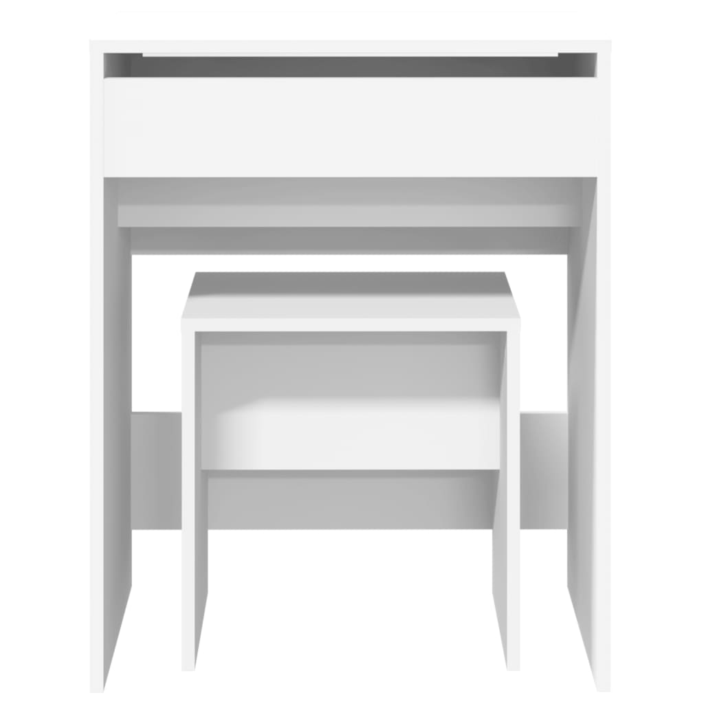 Schminktisch Mit Hocker 60X40X113,5 Cm