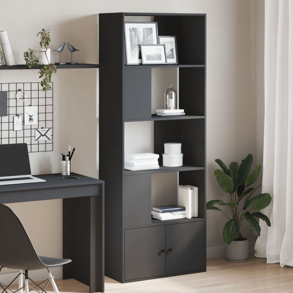 Bücherregal 100X36X189 Cm Holzwerkstoff