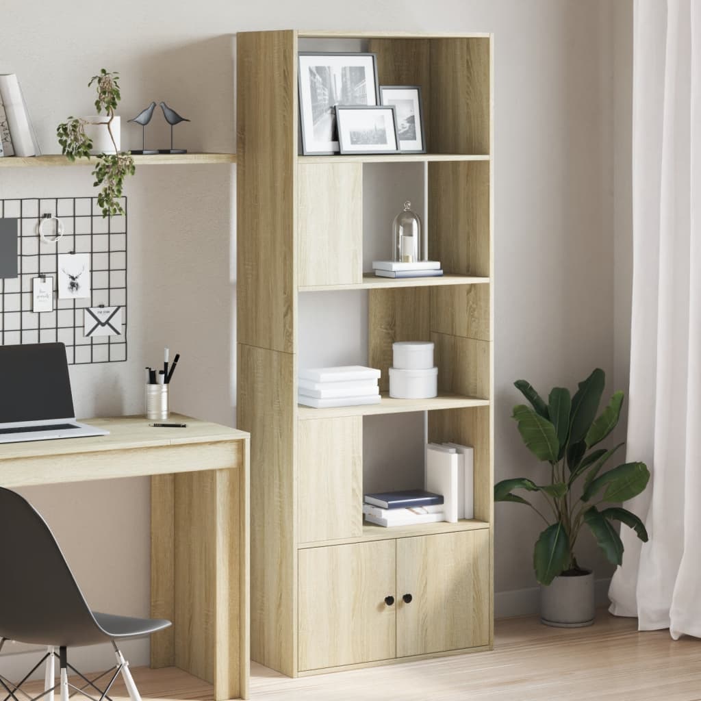 Bücherregal 100X36X189 Cm Holzwerkstoff