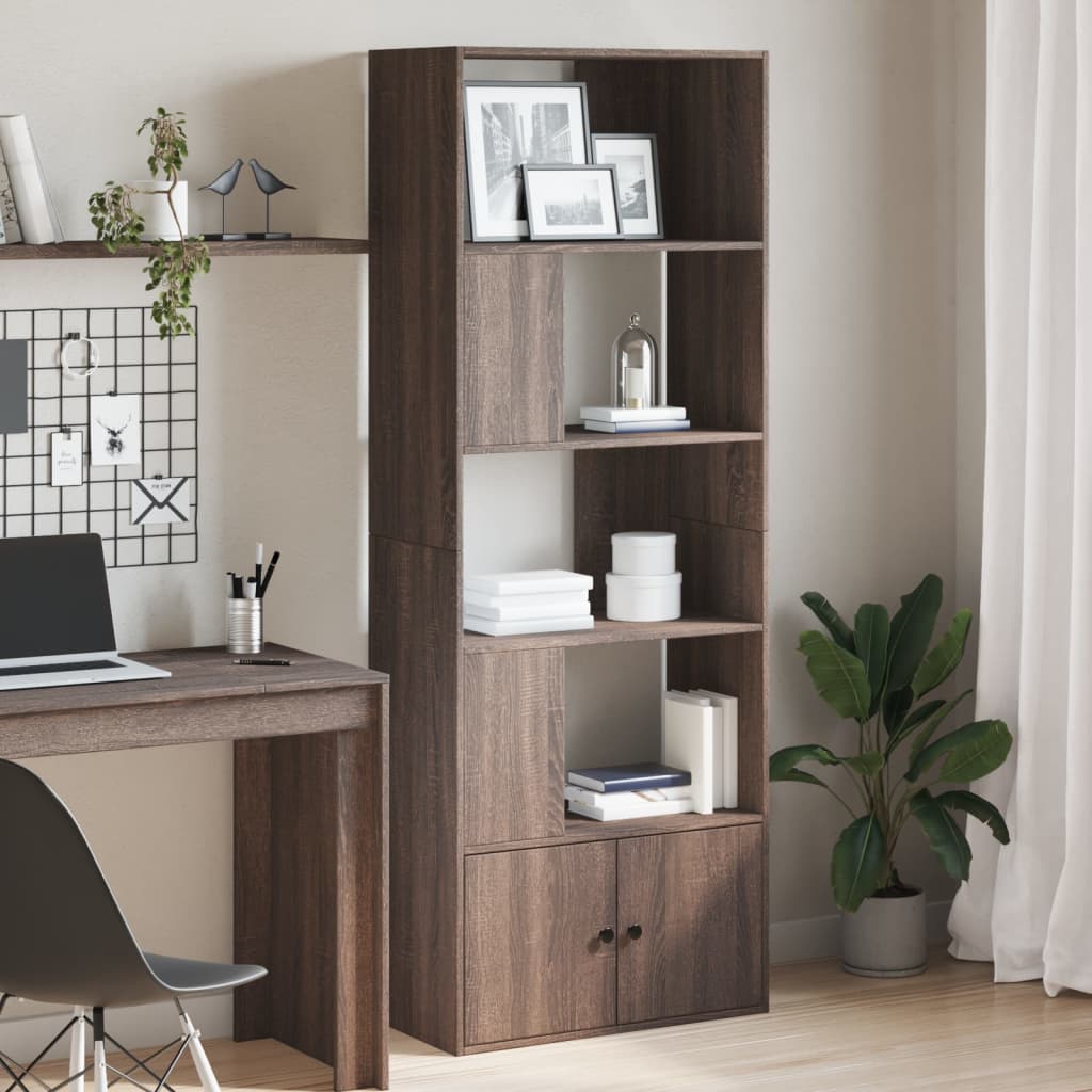 Bücherregal 100X36X189 Cm Holzwerkstoff