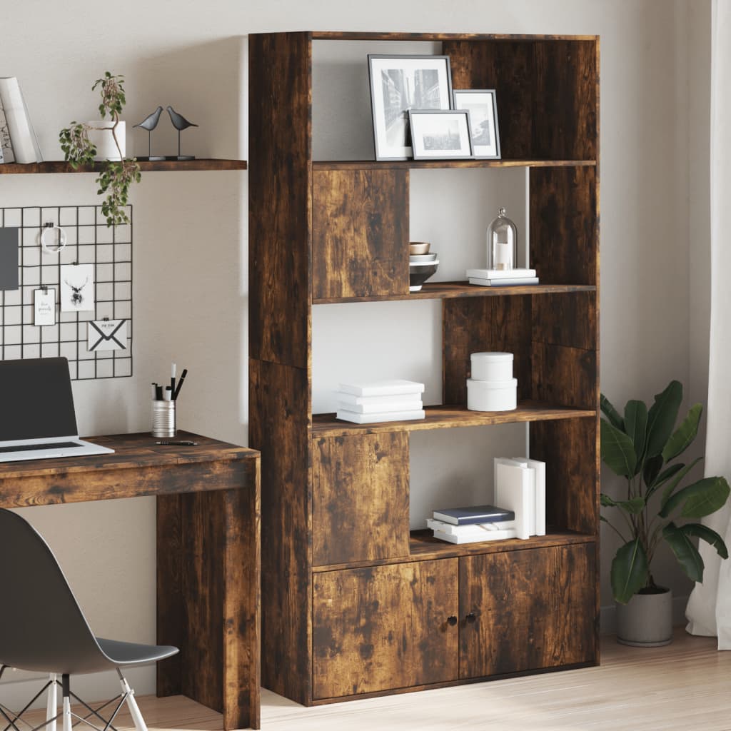 Bücherregal 100X36X189 Cm Holzwerkstoff