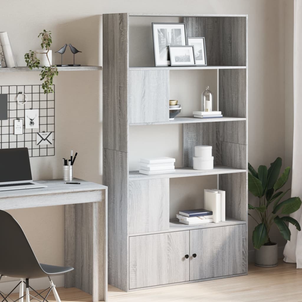 Bücherregal 100X36X189 Cm Holzwerkstoff