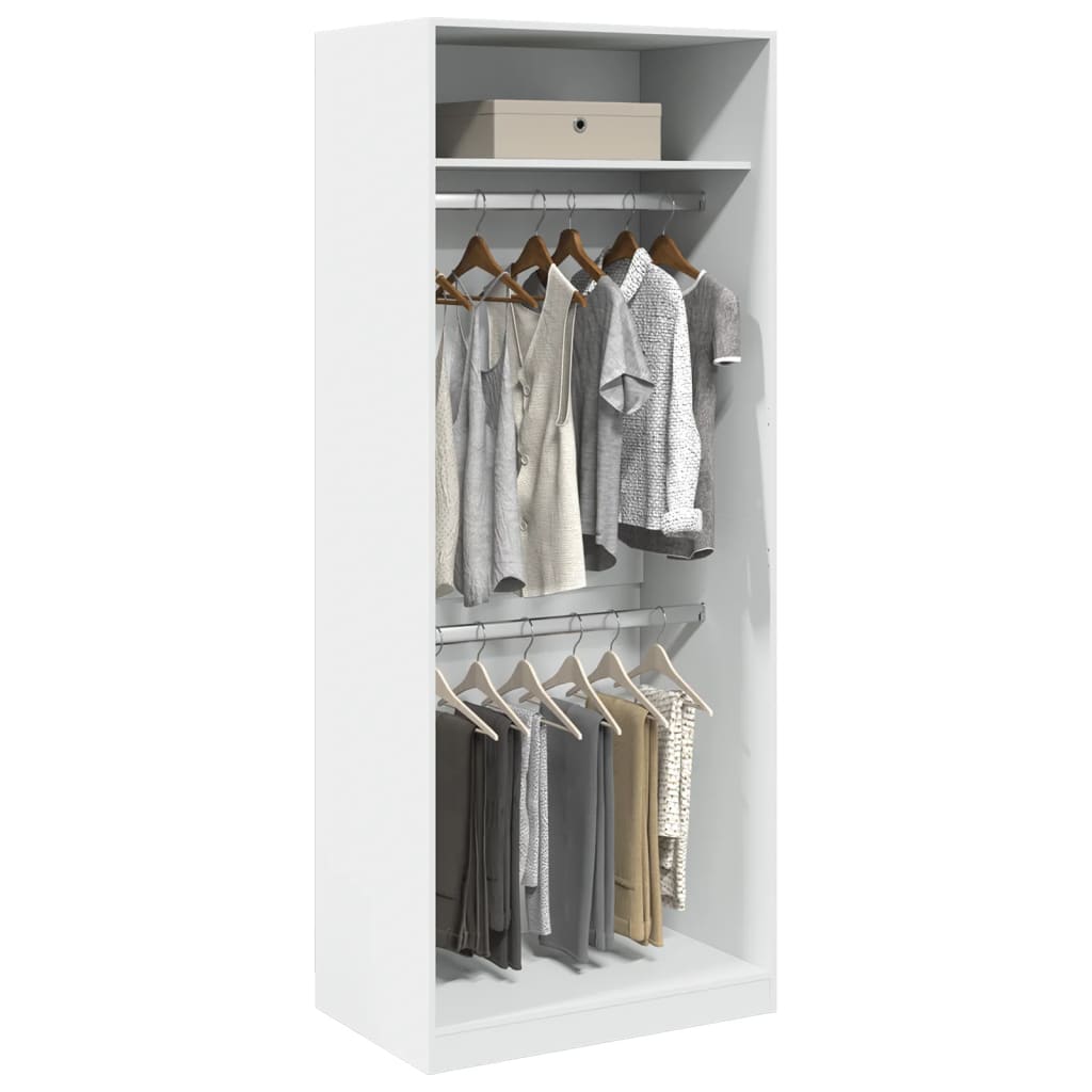 Kleiderschrank Holzwerkstoff Weiß