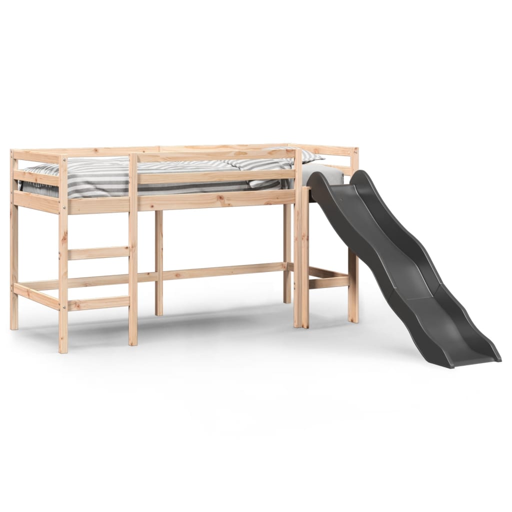 Kinderhochbett Ohne Matratze Massivholz Kiefer