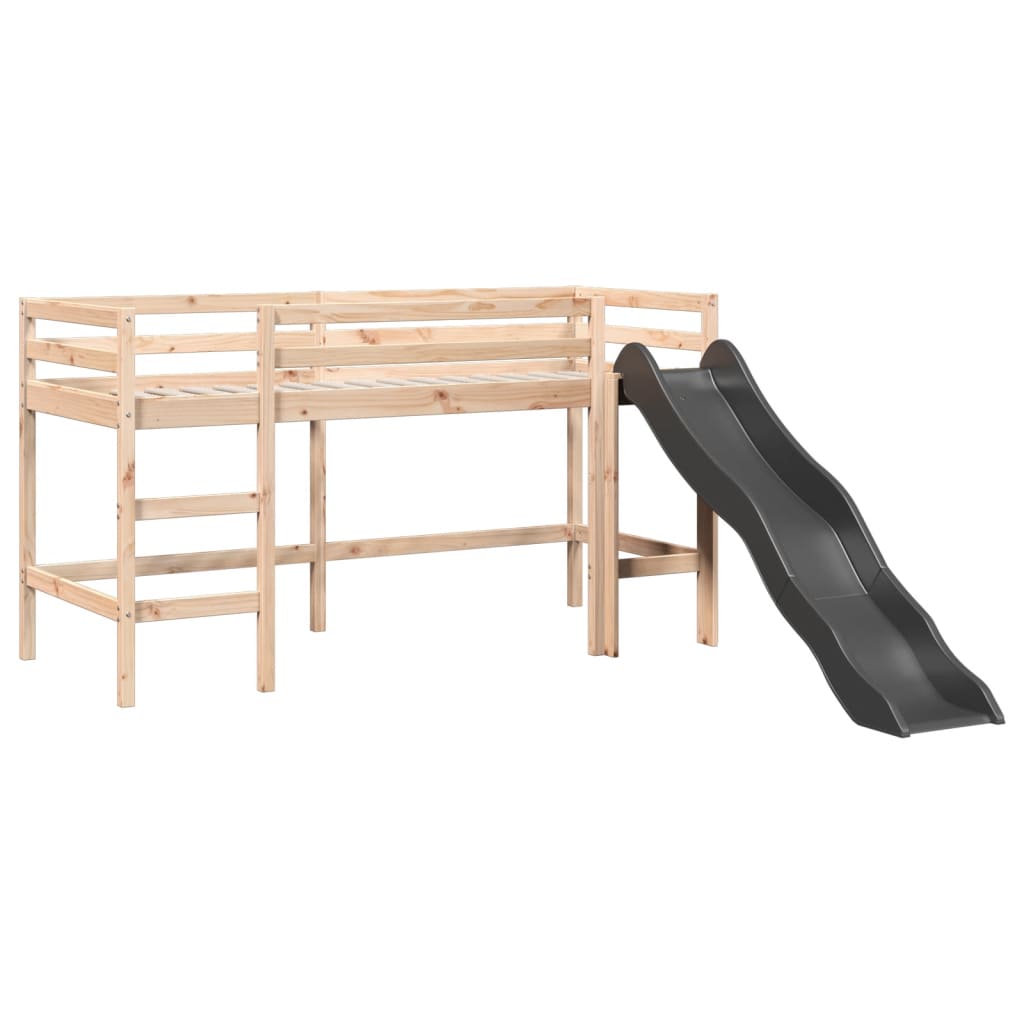 Kinderhochbett Ohne Matratze Massivholz Kiefer