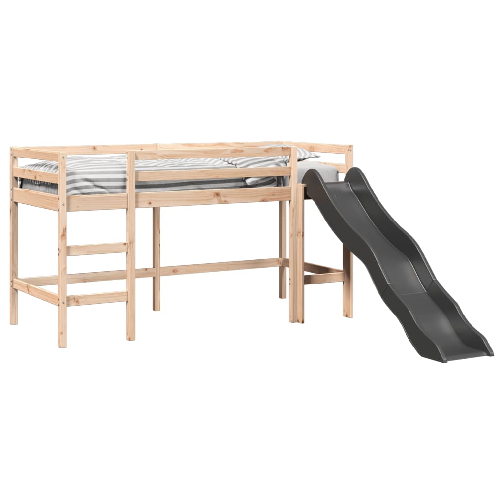 Kinderhochbett Ohne Matratze Massivholz Kiefer