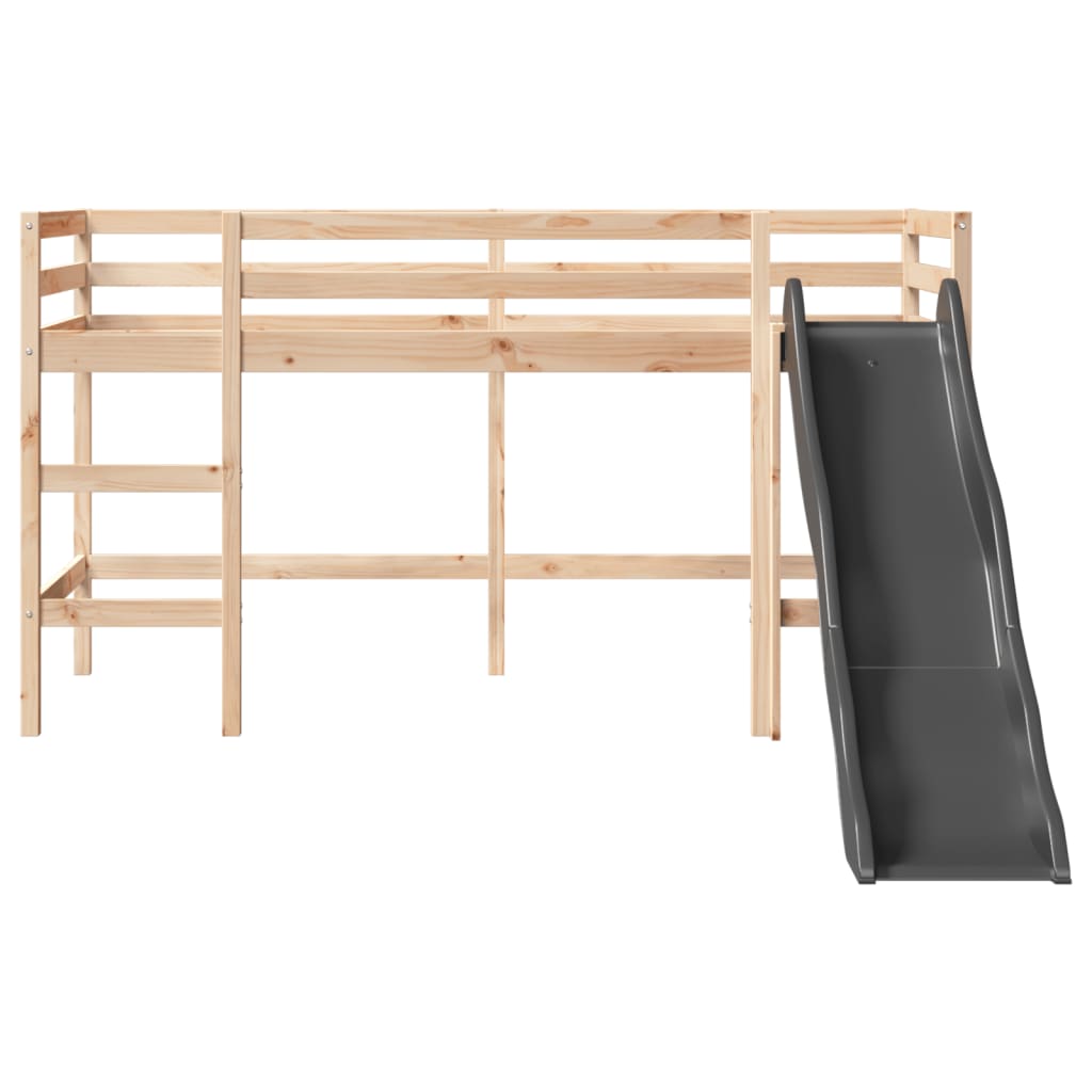 Kinderhochbett Ohne Matratze Massivholz Kiefer