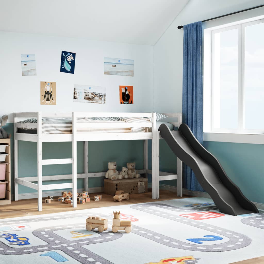 Kinderhochbett Ohne Matratze Massivholz Kiefer
