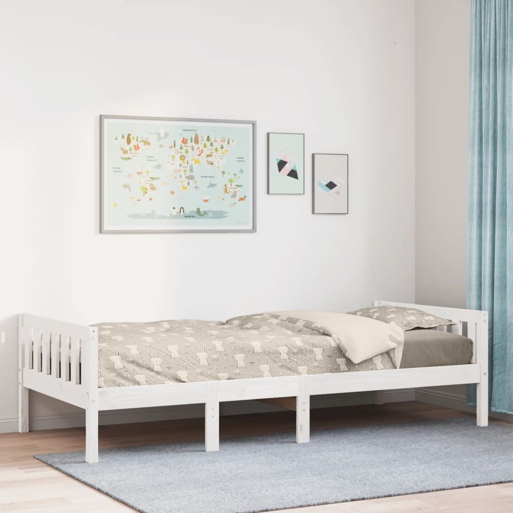 Kinderbett Ohne Matratze Massivholz Kiefer