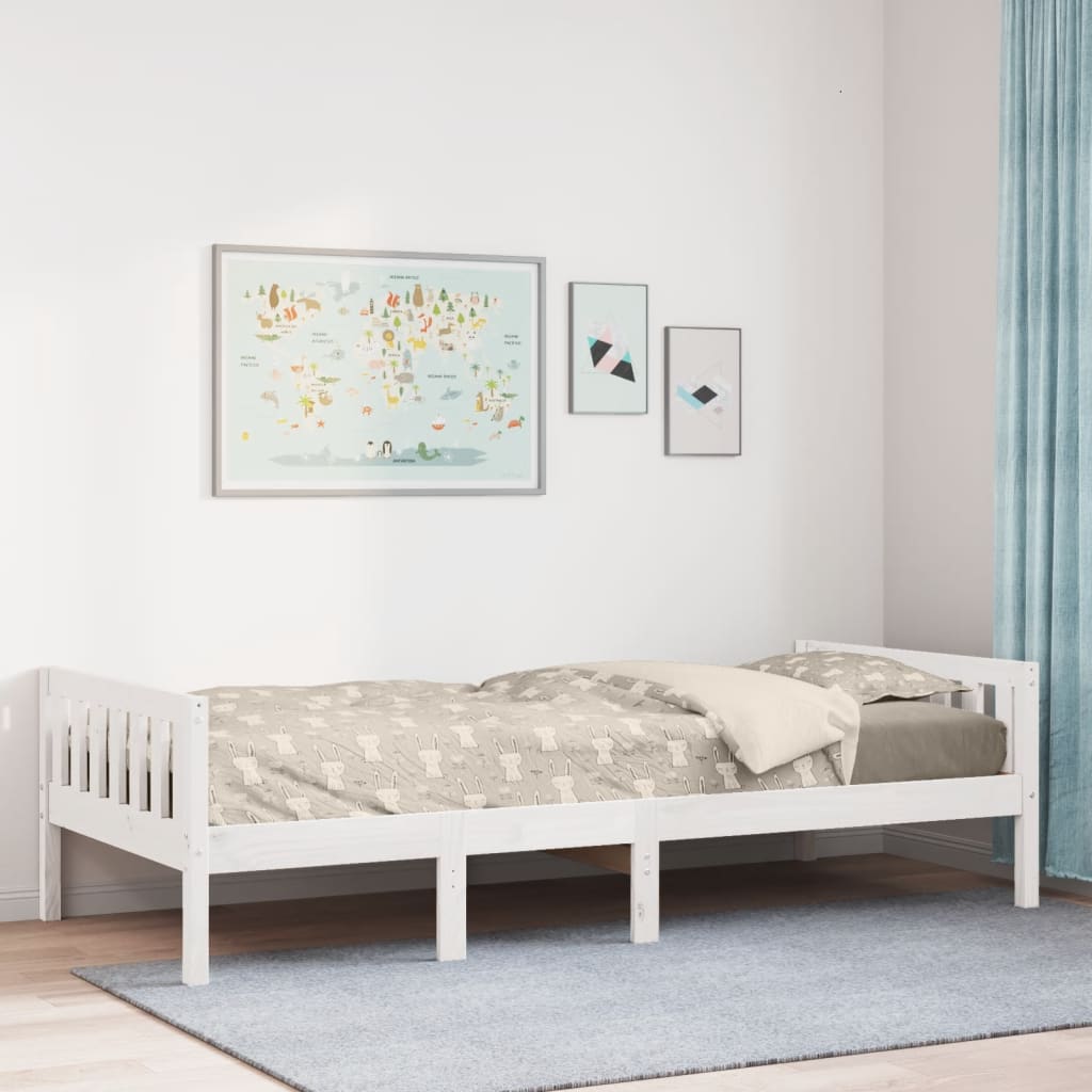 Kinderbett Ohne Matratze Massivholz Kiefer