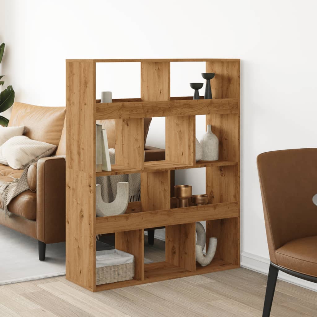 Raumteiler Artisan-Eiche 100X33X187,5 Cm Holzwerkstoff