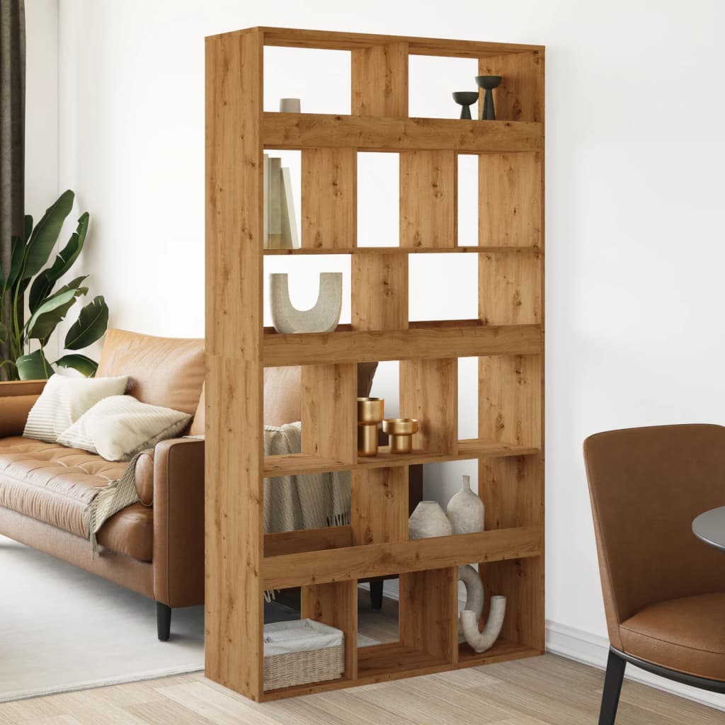 Raumteiler Artisan-Eiche 100X33X187,5 Cm Holzwerkstoff