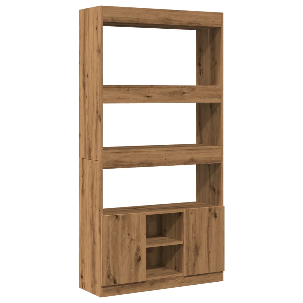 Highboard Artisan- 92X33X Holzwerkstoff Eiche