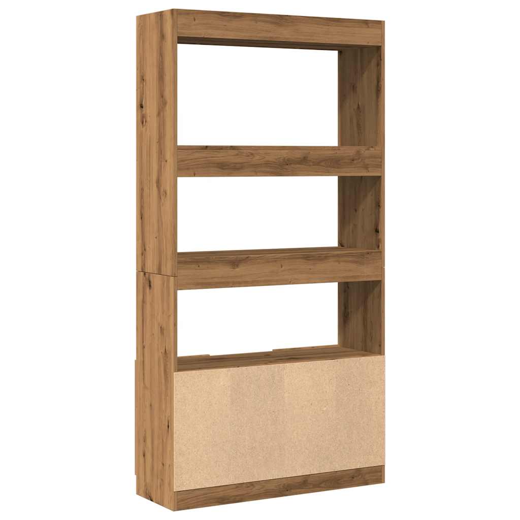 Highboard Artisan- 92X33X Holzwerkstoff Eiche