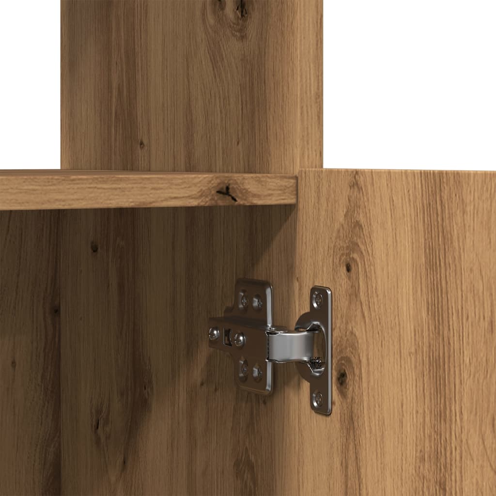 Highboard Artisan- 92X33X Holzwerkstoff Eiche
