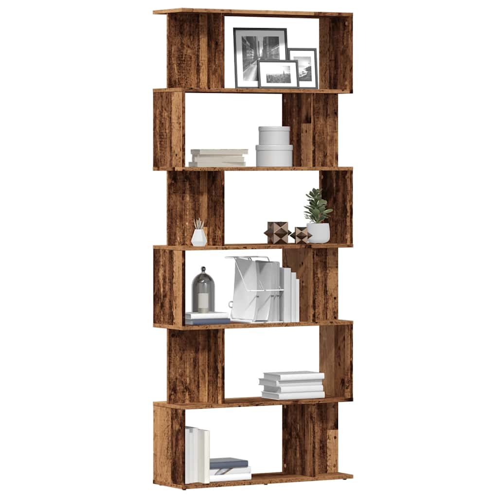 Bücherregal Artisan-Eiche 80X24X192 Cm Holzwerkstoff