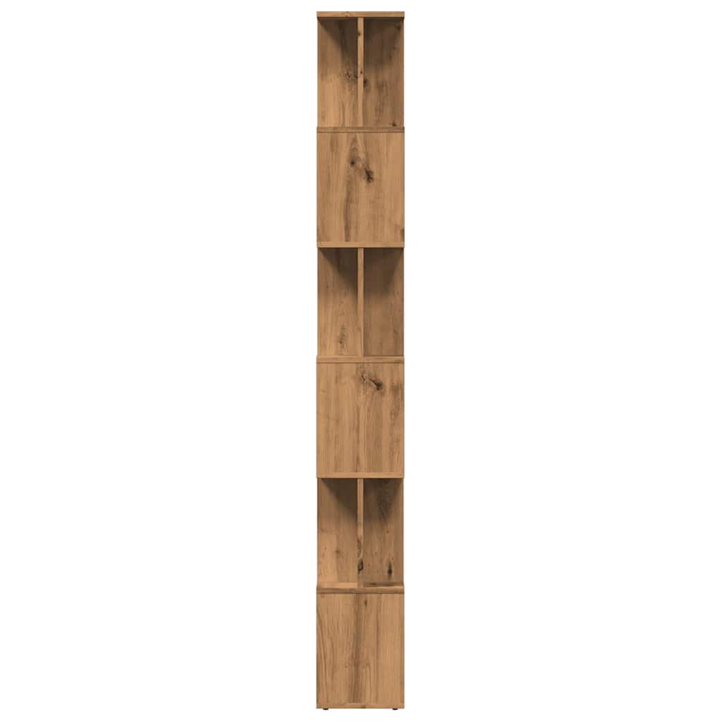 Bücherregal Artisan-Eiche 80X24X192 Cm Holzwerkstoff