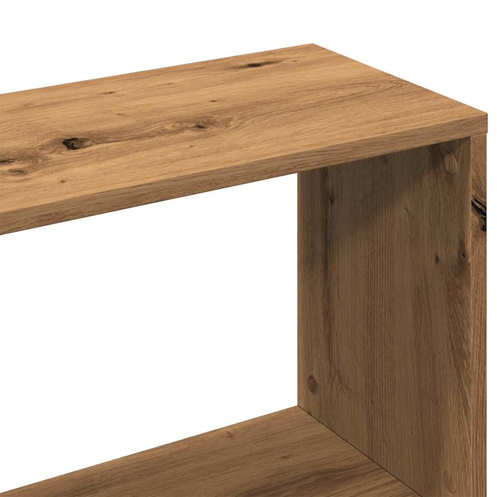 Bücherregal Artisan-Eiche 80X24X192 Cm Holzwerkstoff