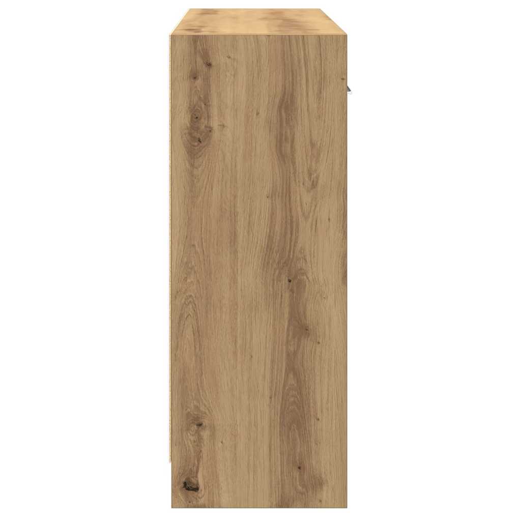 Sideboard Artisan-Eiche 91X28X75 Cm Holzwerkstoff