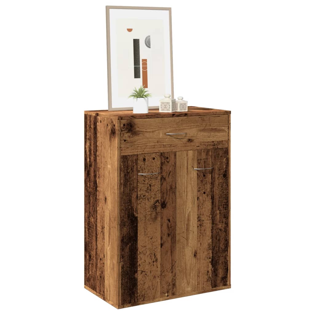 Schuhschrank Sonoma-Eiche 60X35X84 Cm Holzwerkstoff