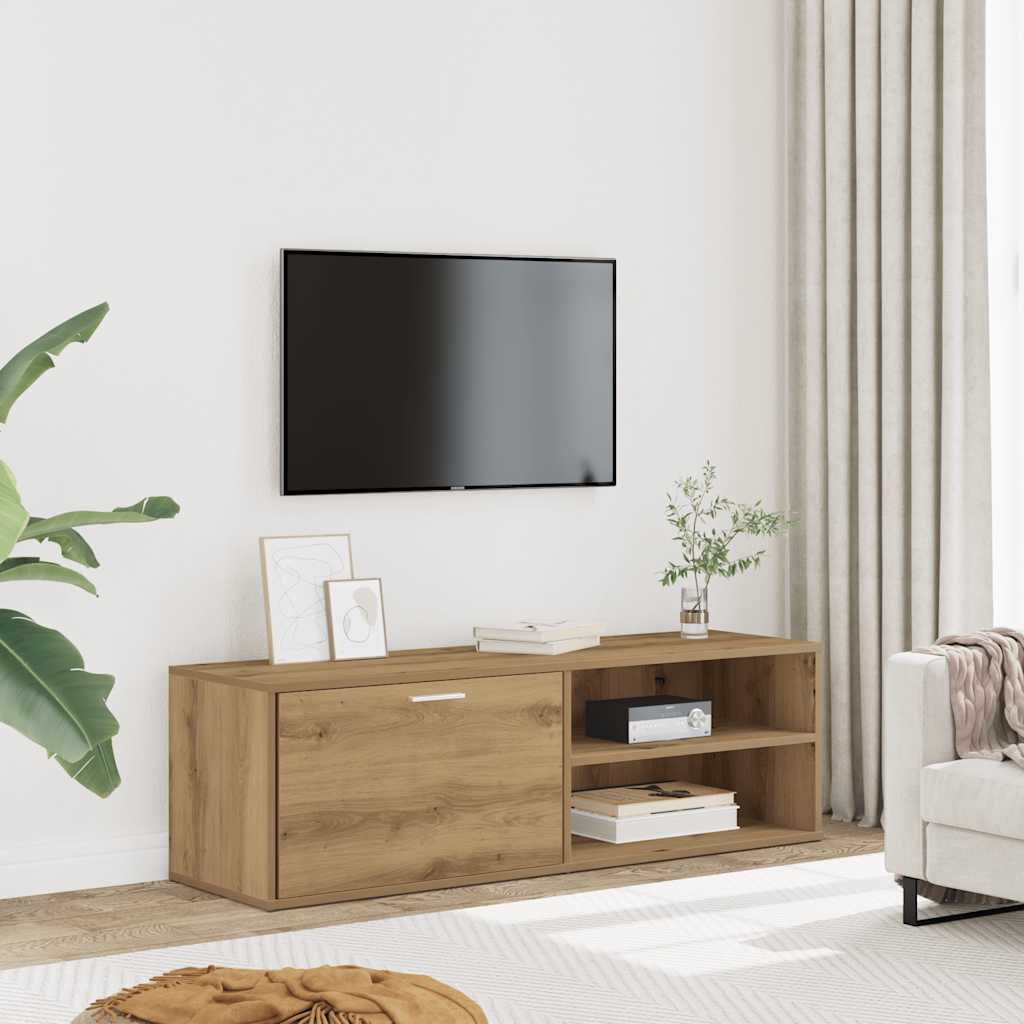 Tv-Schrank Artisan-Eiche 120X34X37 Cm Holzwerkstoff