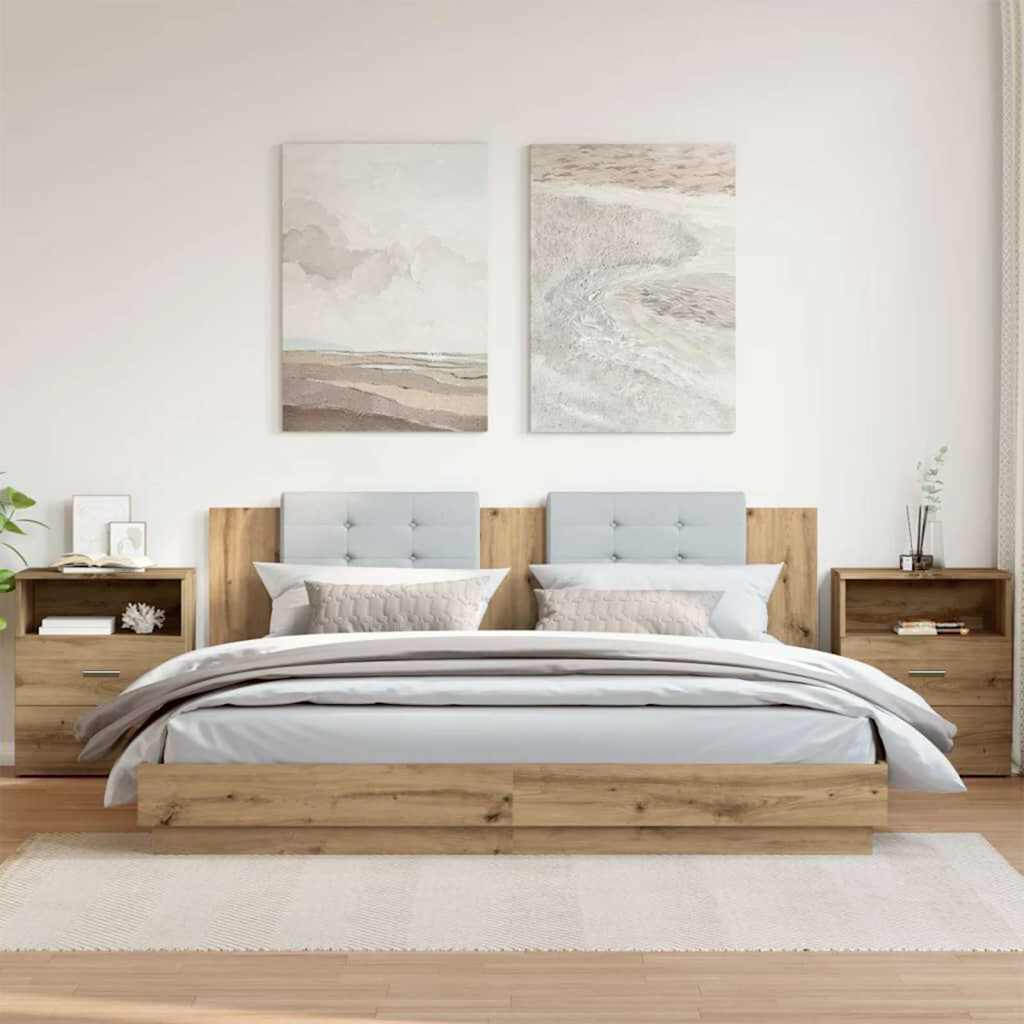 Nachttisch Artisan-Eiche 50X32X60 Cm Holzwerkstoff