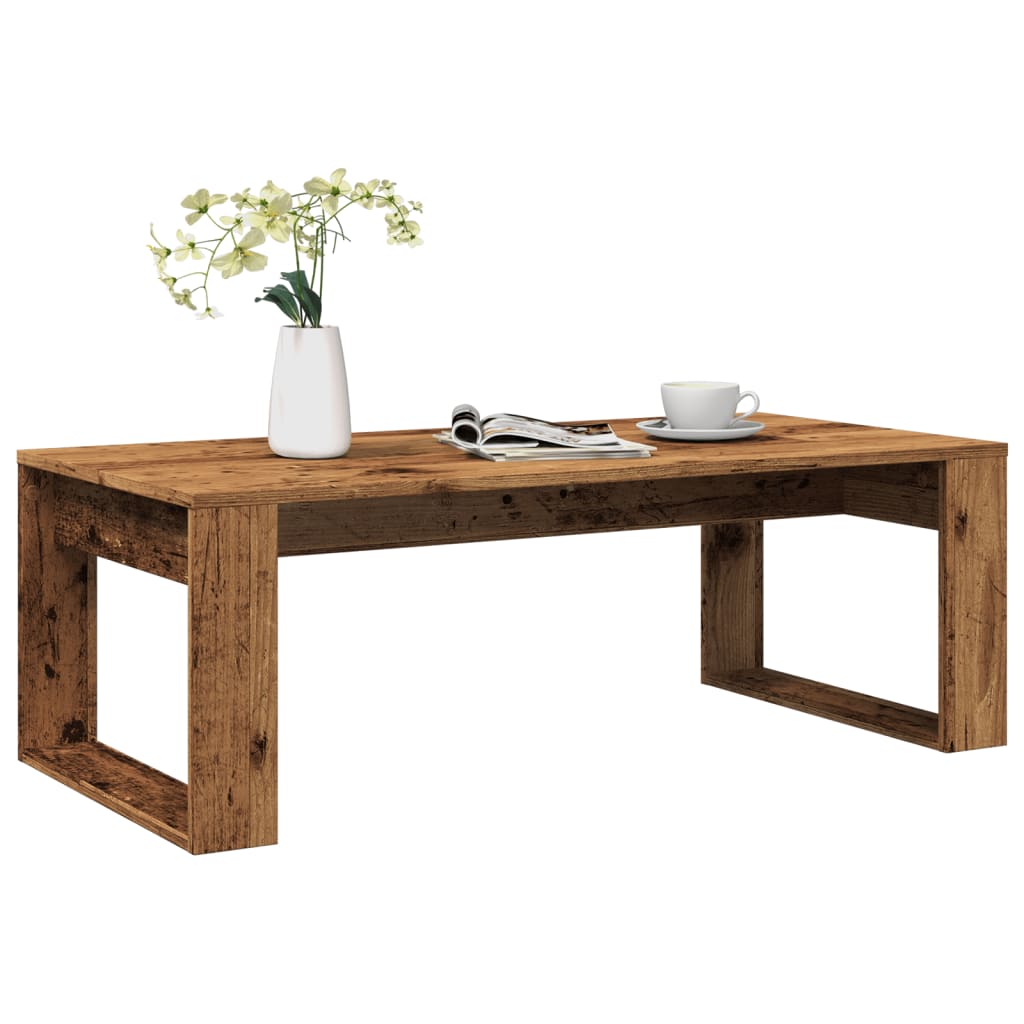 Couchtisch Artisan-Eiche 102X50X35 Cm Holzwerkstoff