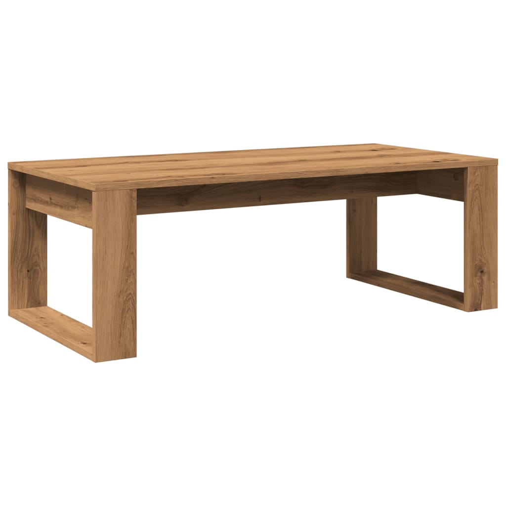 Couchtisch Artisan-Eiche 102X50X35 Cm Holzwerkstoff