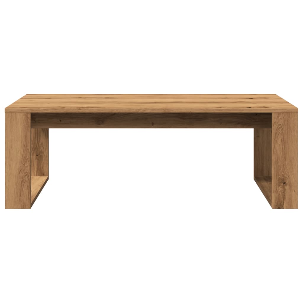 Couchtisch Artisan-Eiche 102X50X35 Cm Holzwerkstoff