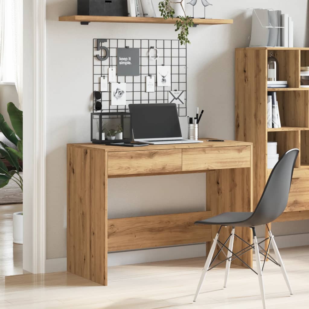 Schreibtisch Artisan-Eiche 101X50X76,5 Cm Holzwerkstoff