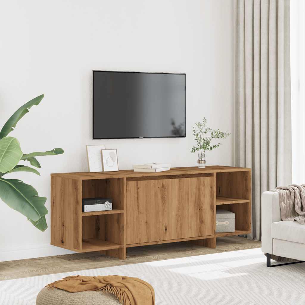 Tv-Schrank Artisan-Eiche 130X35X50 Cm Holzwerkstoff